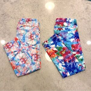 Athleta Girl Capri Leggings Bundle - Size L (12)